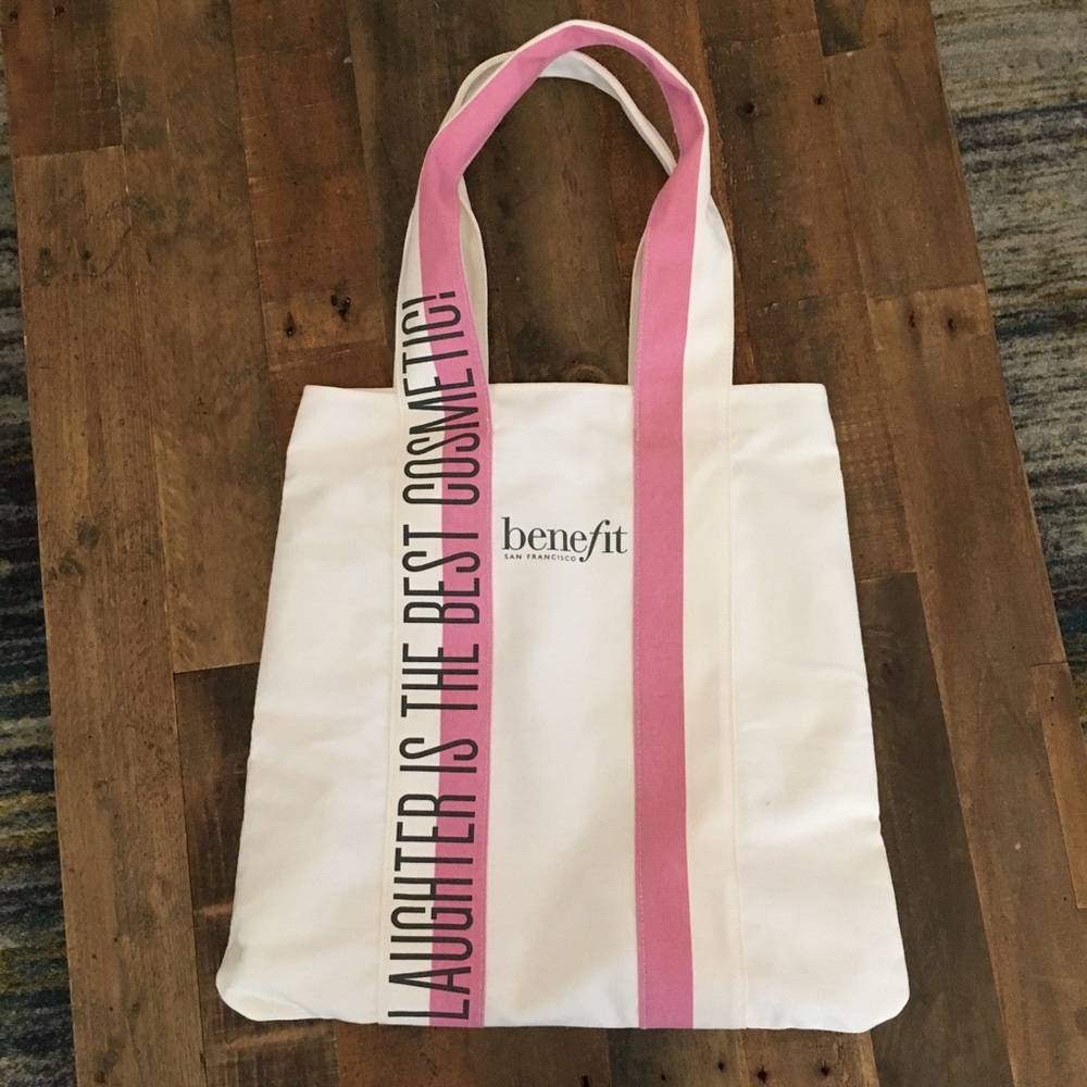 Benefit cosmetics tote bag